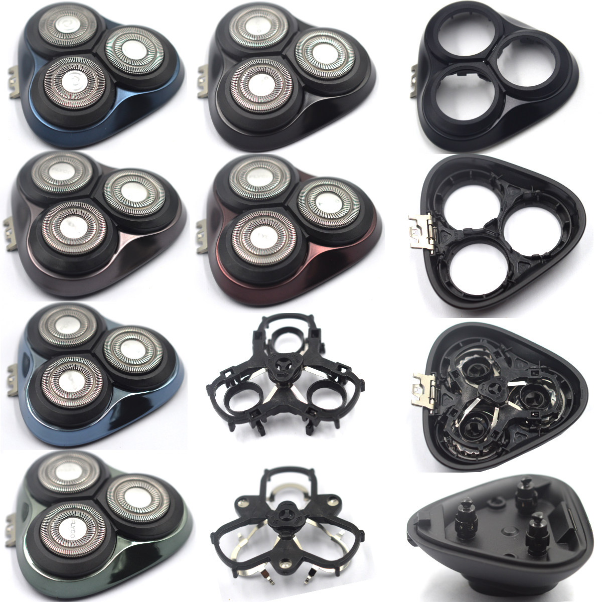 适用飞科剃须刀头部配件头盖卡门fs373 339 309 901 903 313 375