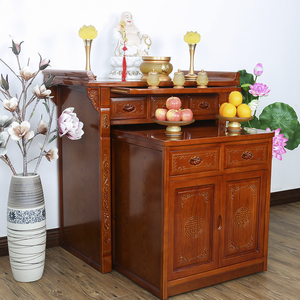 小供桌神位供台家用客厅供佛桌子神台实木佛台新中式现代佛龛新品