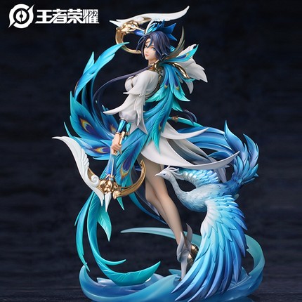 现货王者荣耀正品myethos入梦云霓雀翎虞姬典藏限定手办
