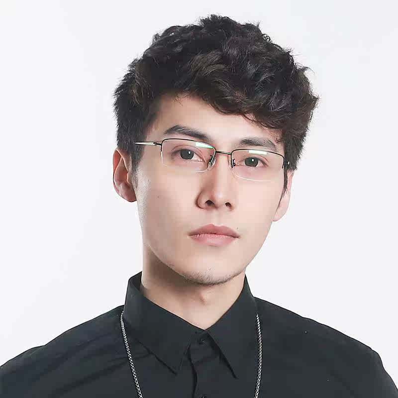 男士眼镜框 近视 商务 休闲