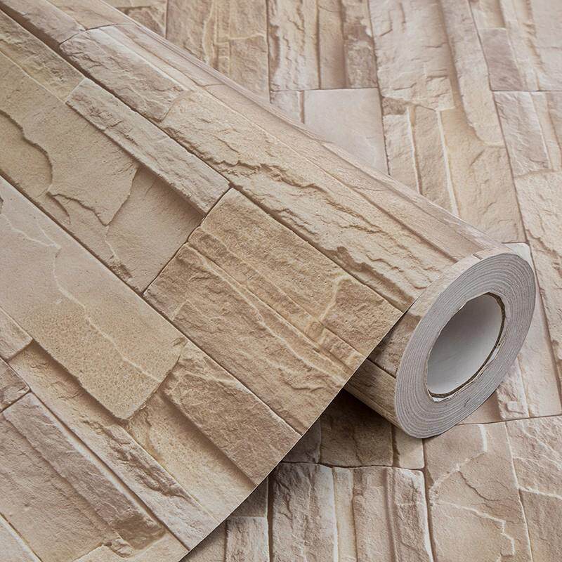 特价3d立体墙贴砖纹壁纸自粘墙纸