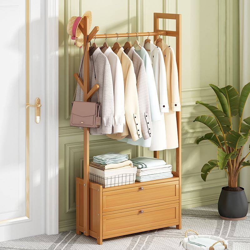 挂衣架带柜子