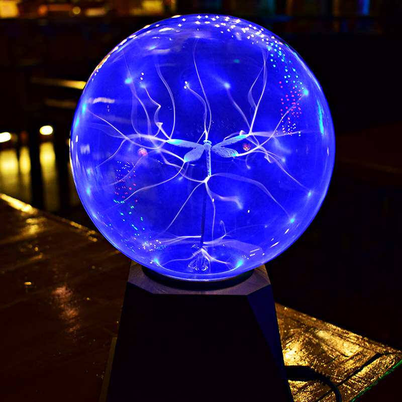 热销水晶球闪电离子球_七夕礼物声控梦幻魔球离子球静电球闪电球魔法