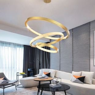 大厅吊灯简约现代大气led创意