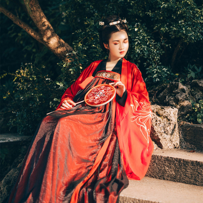 省3元 古装改良蕾丝唐装女上衣年轻少女日常古装复古中国风上衣中式