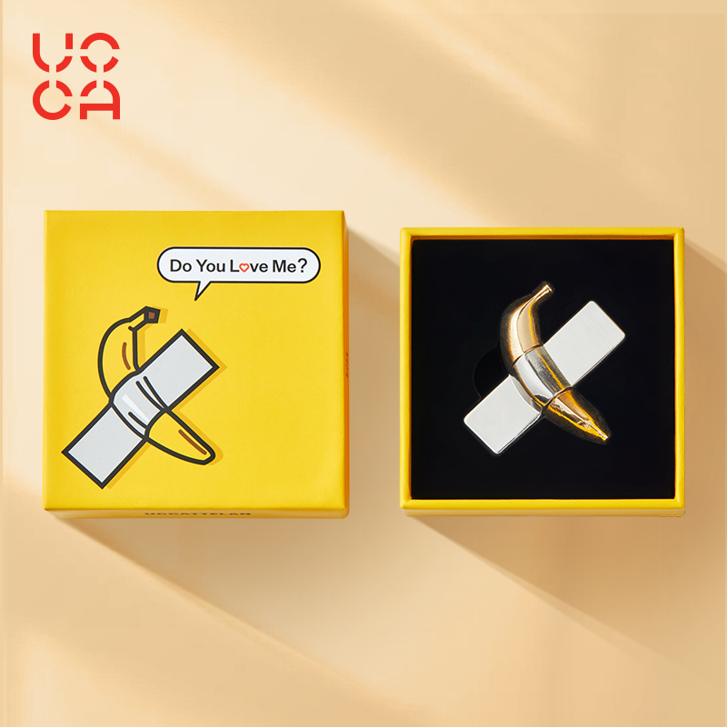 UCCA x 卡特兰展览衍生香蕉胸针高档设计感领针外套别针艺术潮流|ruв категории плесень играть/Аниме/вокруг/cos/настольные игры, 艺术家潮玩, 艺术潮玩衍生品/展览衍生品 - от Buy2taobao.com для оказания профессиональной услуги покупки агента Taobao