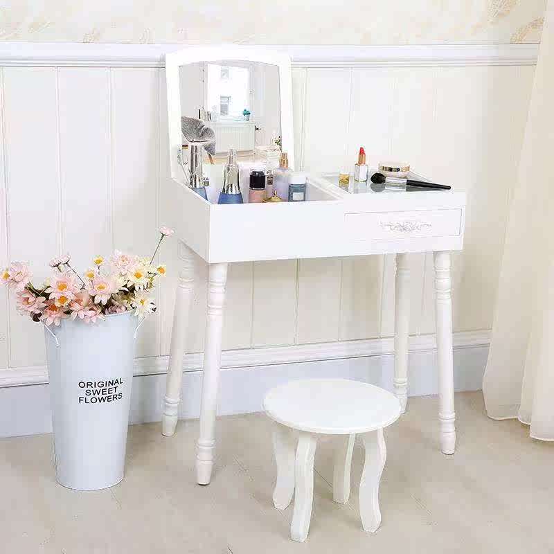 bedroom dresser mirror Flip Telescoping dresser fold Flip multi-function Telescopic Whitein the Residential furniture , Tables , Dressing/Desk category - from Buy2taobao.com to provide professional Taobao agent buy service