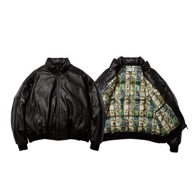 EVISEN WYE’ll BE BACK LEATHER DOWN 客供柔软羔羊真皮羽绒服