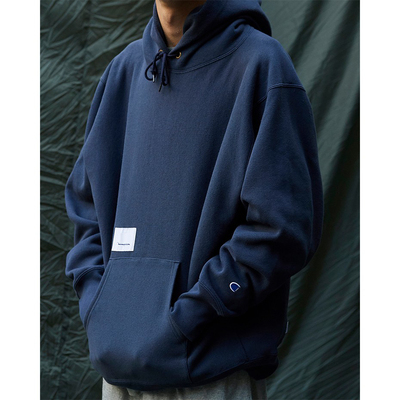 Wtaps x CP 西山彻重磅联名 RW横织11.5oz厚抓绒 宽松连帽卫衣