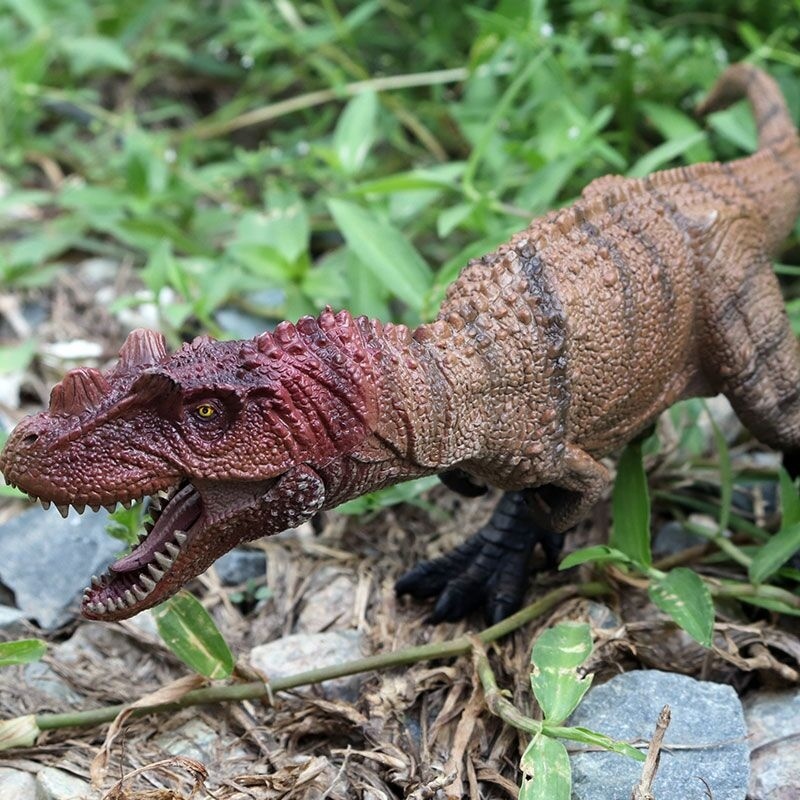 模型侏罗纪仿真静态恐龙大号号角鼻龙儿童玩具实心仿真