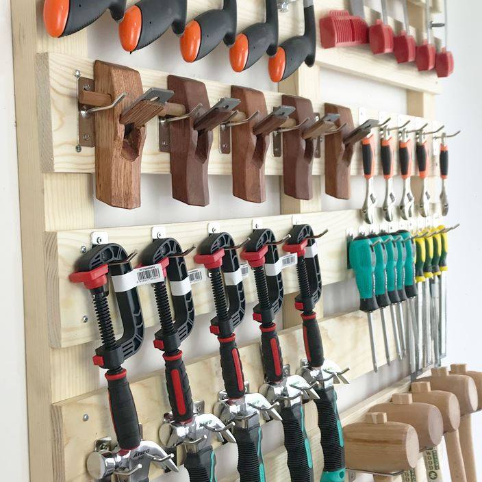 幼儿园木工坊环创木质q挂板儿童工具锤子刨子锉刀创客木工墙套装