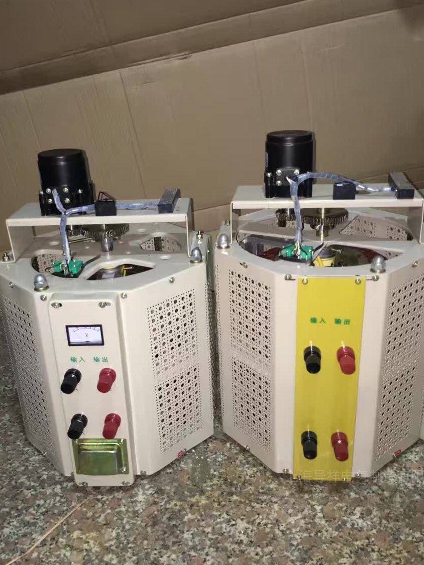 单相220v交流调压器10000w接触式自耦调压器10kw电动可调0300v