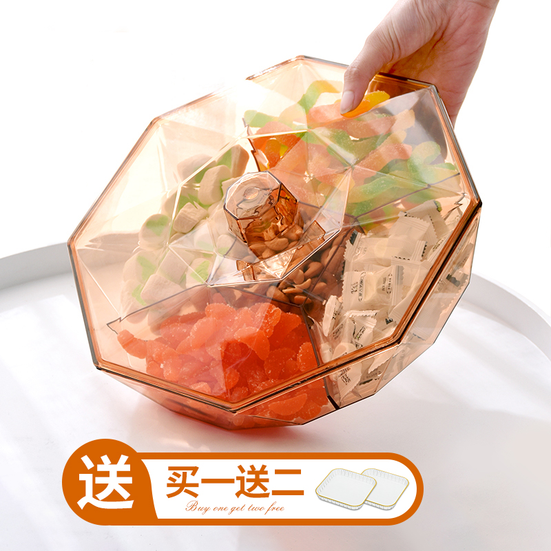 Snack boxes Candy Dried fruit boxes With cover Simplicity modern originality a living room tea table Plastic Dried fruit tray transparentin the Tableware , Tableware , Fruit bowl/Fruit plate/Hamper category - from Buy2taobao.com to provide professional Taobao agent buy service