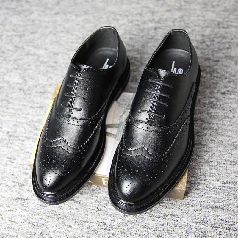 一折洛克鞋男皮鞋