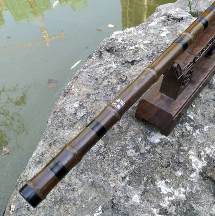 欧特海九节箫专业演奏箫乐器八孔九目十节紫竹洞箫张海船签名萧包