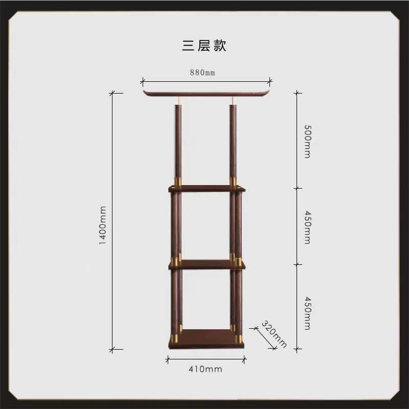 正品无问高颜值全实木落地衣架衣帽架电影时尚流行款耐用 找客服