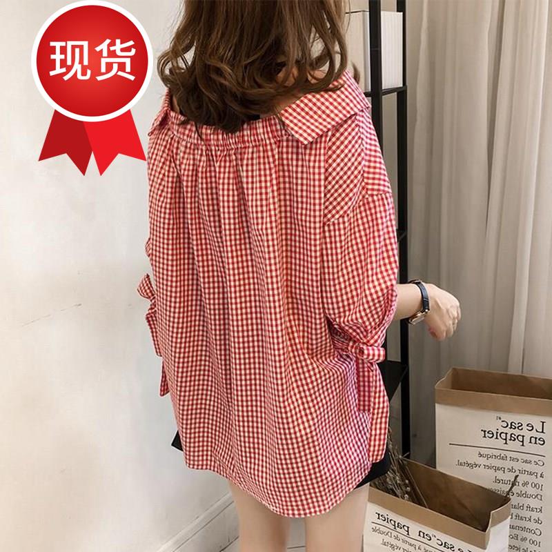 R2018短袖学生露肩宽松女夏装大码韩版衬衣百搭衬衫上衣服半袖新在类目 女装/女士精品, 衬衫中 - 来自Buy2taobao.com提供专业的淘宝代购服务