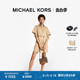 【2件85折】MICHAEL KORS 女士工装风衬衫领连衣裙 含链条腰带