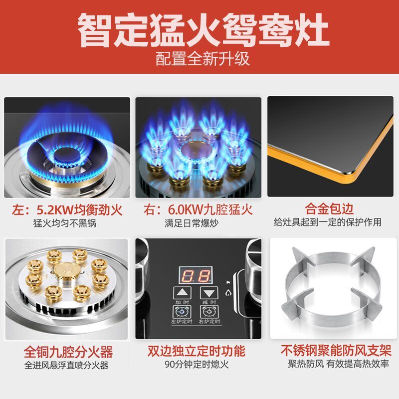 ㊙㊙燃氣竈雙竈 家用商用台式嵌入式定時大尺寸 九腔猛火燃氣竈在類目 廚房電器, 智能廚房電器, 電動醒酒器中 - 來自Buy2taobao.com提供專業的淘寶代購服務