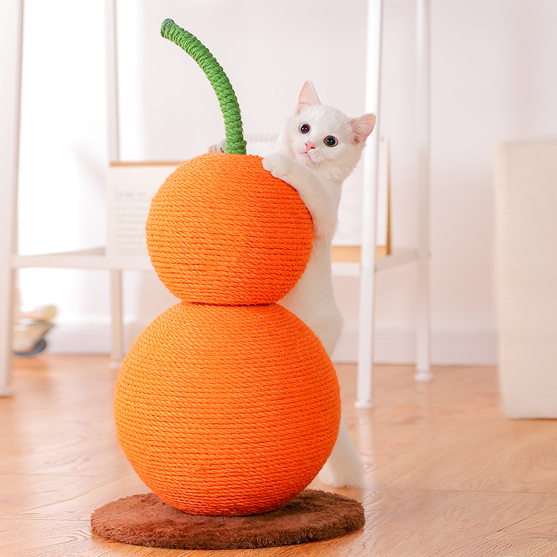 猫抓板剑麻不掉屑耐用磨爪葫芦立式猫抓柱猫咪磨爪柱猫咪用品玩具