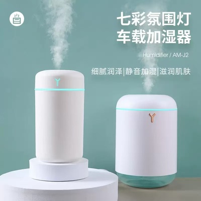 到手19.9！七彩喷雾加湿器