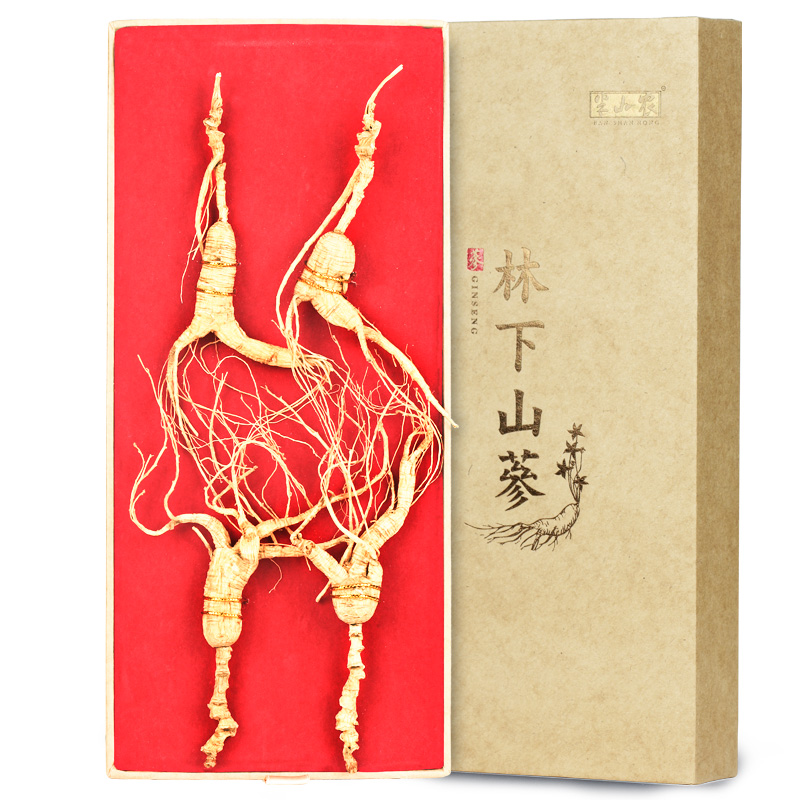 Mid- Forestry Down Gift box packaging Changbai specialty Northeast ginseng 20 Ginseng ginsengin the Traditional nourishing food , Ginseng tonic , Wild ginseng category - from Buy2taobao.com to provide professional Taobao agent buy service