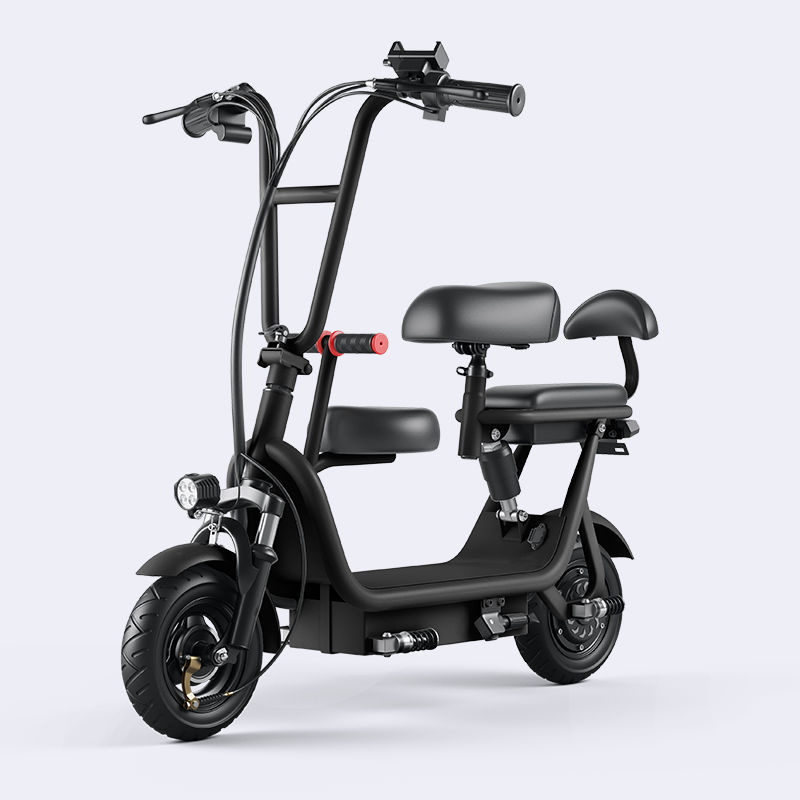 电动自行车亲子女款p小型电瓶车折叠式迷你折叠代步滑板代步车