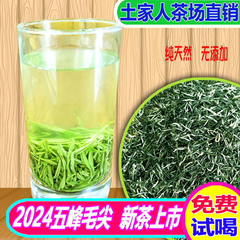 现货2024年新茶精品五峰芽毛尖绿