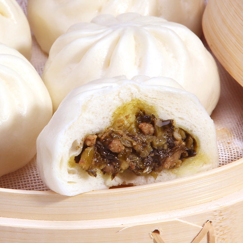 舒汇老坛酸菜包10只装速冻营养早餐包子加热即食半成品方便速食