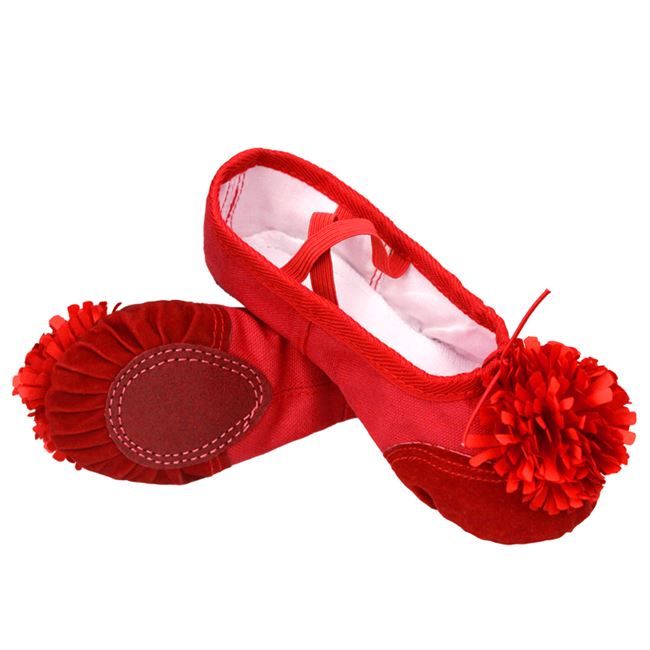 儿童舞蹈鞋女宝宝芭蕾舞鞋猫爪鞋女童跳舞的鞋子少儿软底鞋练功鞋