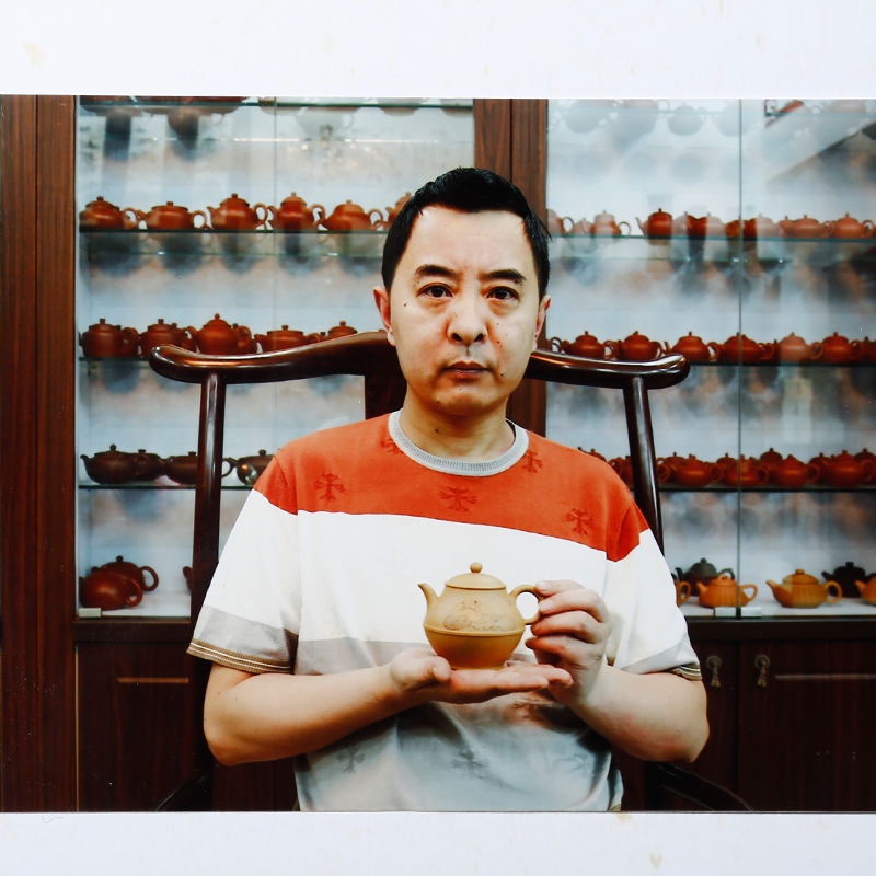 王镇学 工艺美术师 段泥【双线】宜兴紫砂壶茶壶