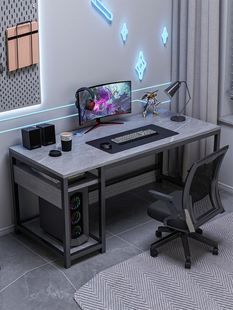 机箱桌子一体台式电脑桌带主机位办公桌子电脑机箱桌子一体台式简