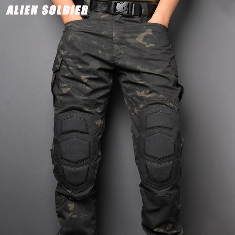 异种兵aliensoldier秋冬机车骑行护膝迷彩战术通勤军迷服饰长裤男|ruв категории открытый/альпинизм/в поход/Поездки товаров, армия поклонников одежды/армия поклонников товаров, камуфляж/армия поклонников одежды/подготовки одежду, камуфляж, брюки/армия поклонников брюки/комбинезон - от Buy2taobao.com для оказания профессиональной услуги покупки агента Taobao