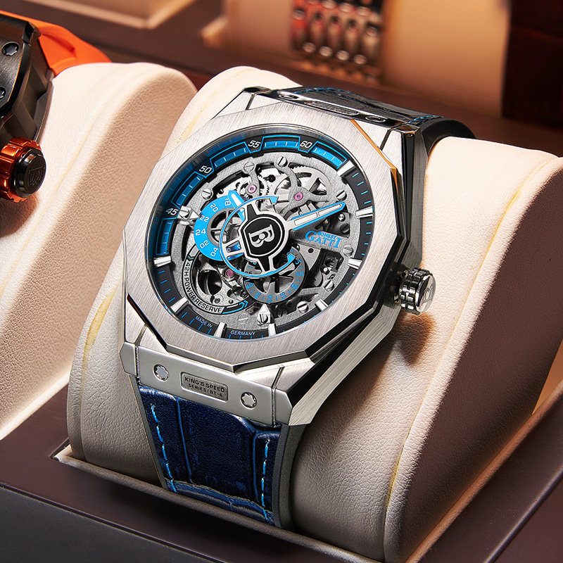 2021年新款布加迪名正品牌全自动男士机械表陀飞轮商务手表气质潮