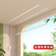 手摇升降晾衣架双杆隐形嵌入式家用隐藏晾衣杆室内阳台晒衣架手动