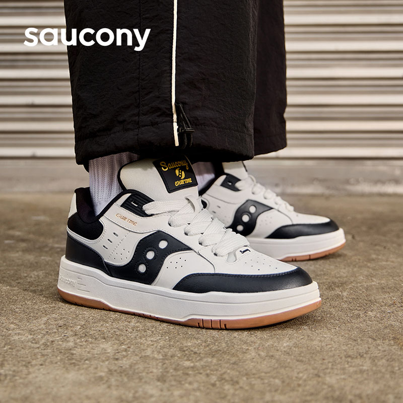 Saucony索康尼CHILLTIME 面包鞋情侣板鞋运动鞋滑板鞋厚底休闲鞋