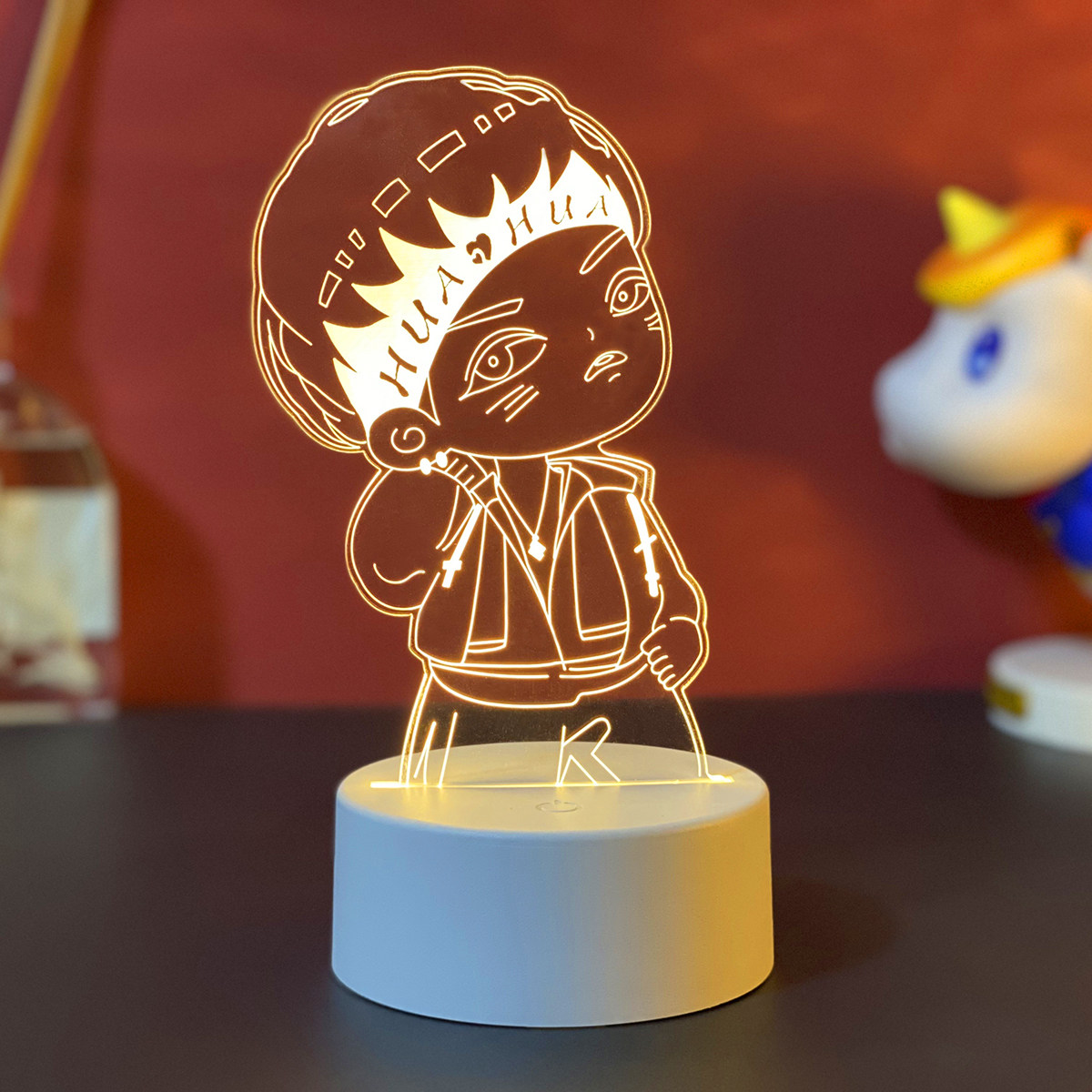 华晨宇周边小夜灯立牌同款手办玩偶海报贴纸挂件明星应援生日礼物