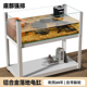 新款乌龟缸大型水陆两栖生态造景玻璃缸家用底排水养龟专用饲养缸