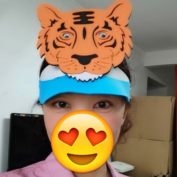 十二生肖头饰12表演道具老鼠老虎头套儿童装扮演小动物甜美发卡优惠券