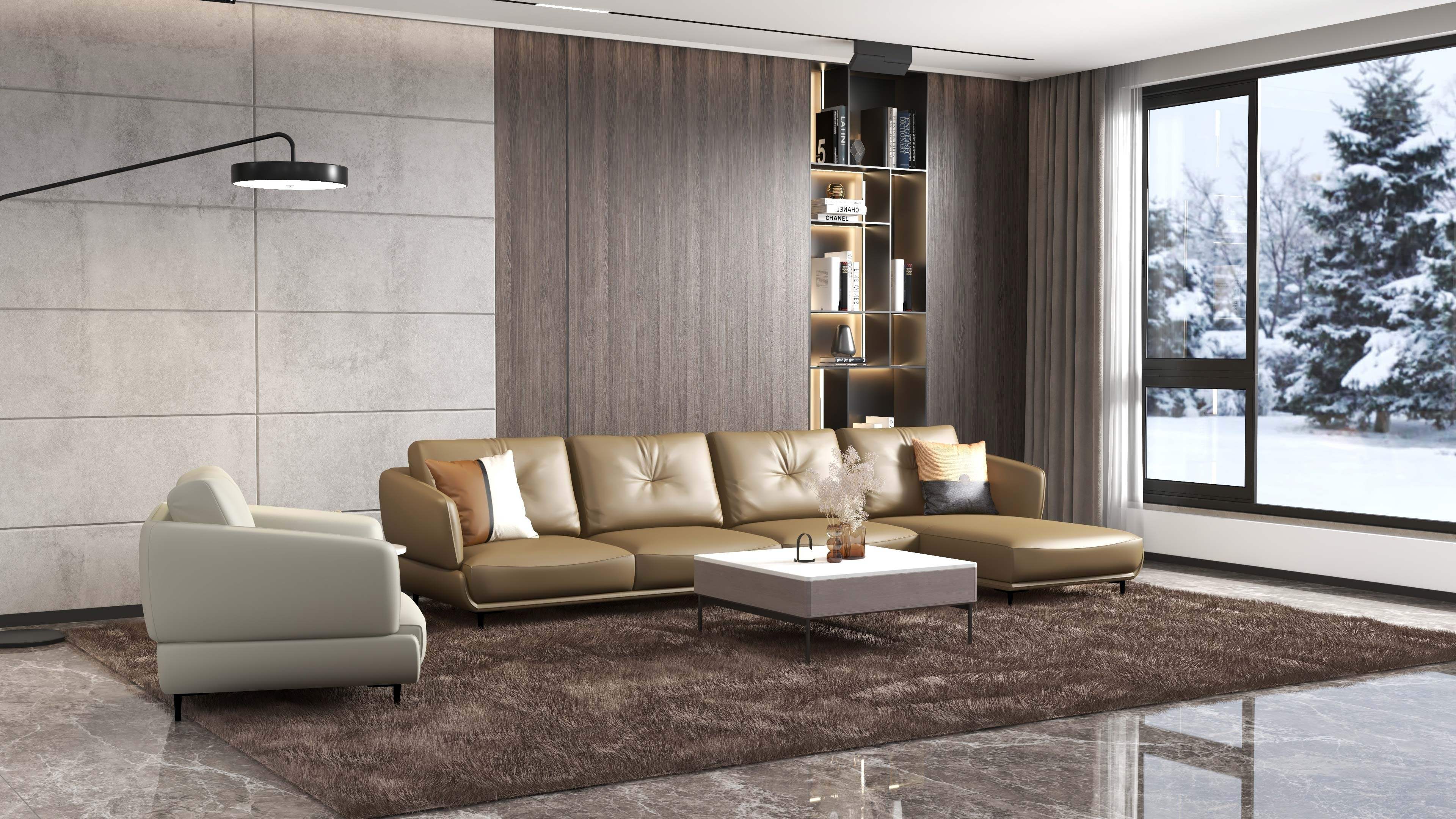 cbd沙发奢爱sa/cbd/白金bs165 真皮沙发 羽绒填充 实木框架