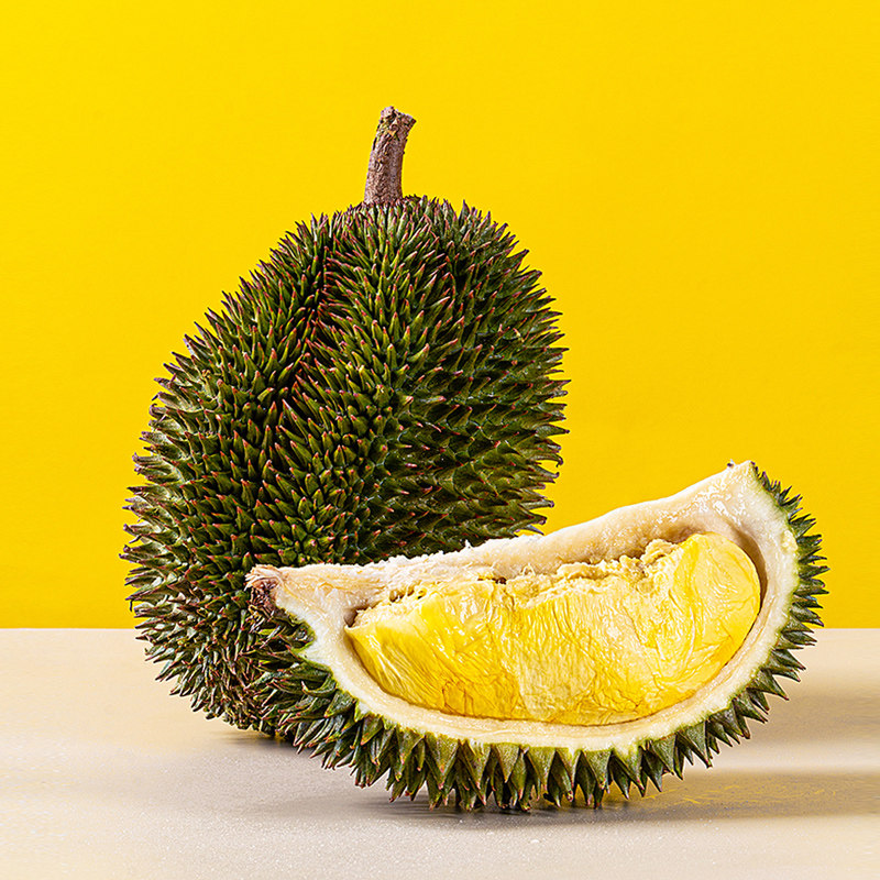 马来西亚榴莲红肉d101进口液氮冷冻新鲜水果整个榴莲带壳顺丰包邮