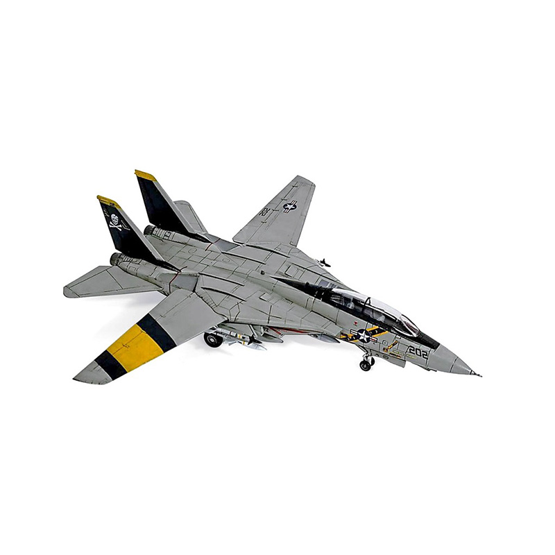 3G模型爱德美拼装飞机12626F-14熊猫VF-84海盗旗1/144