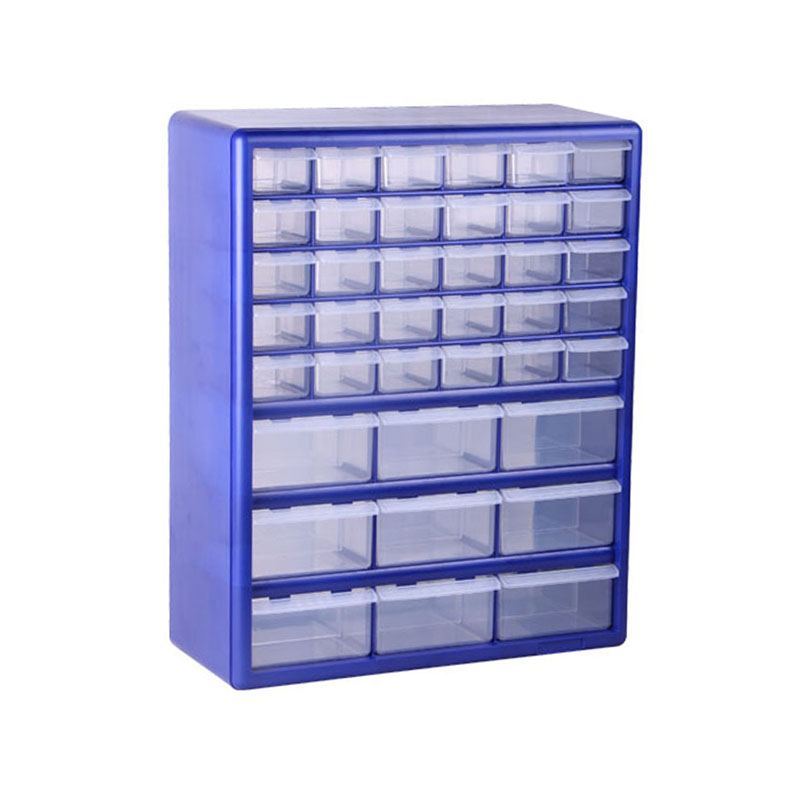 日式塑料桌面抽屉元件盒积木收纳箱电子零件物料架螺丝分类工具柜