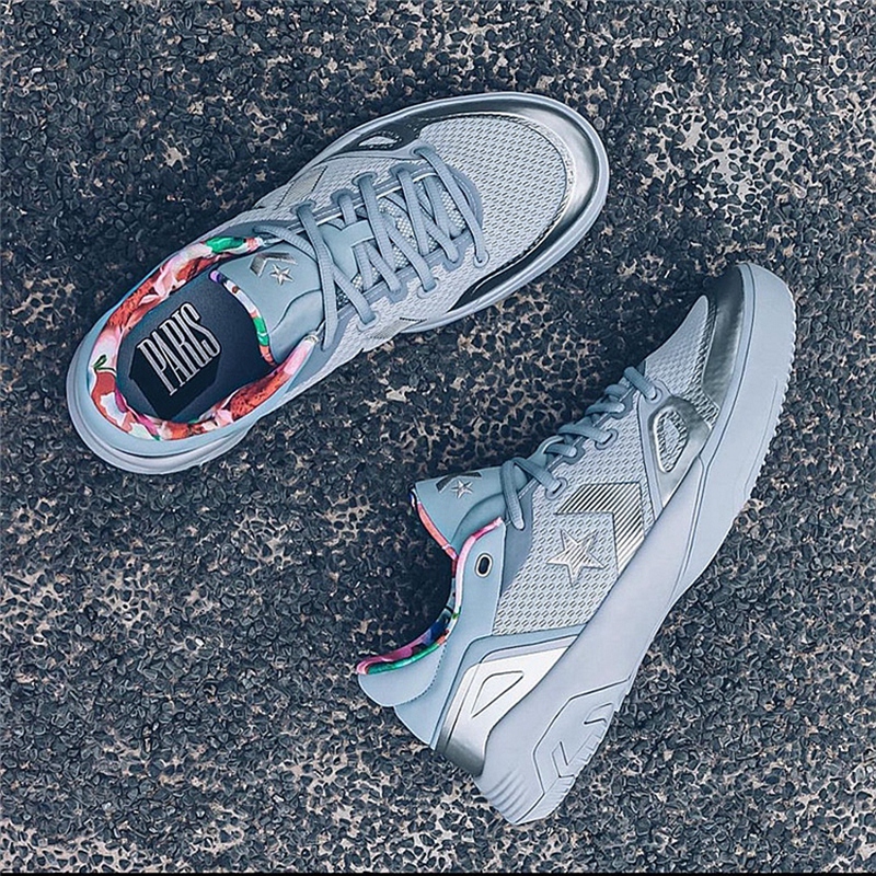 converse/匡威g4 城市之心雾霾灰男子透气低帮耐磨实战运动篮球鞋