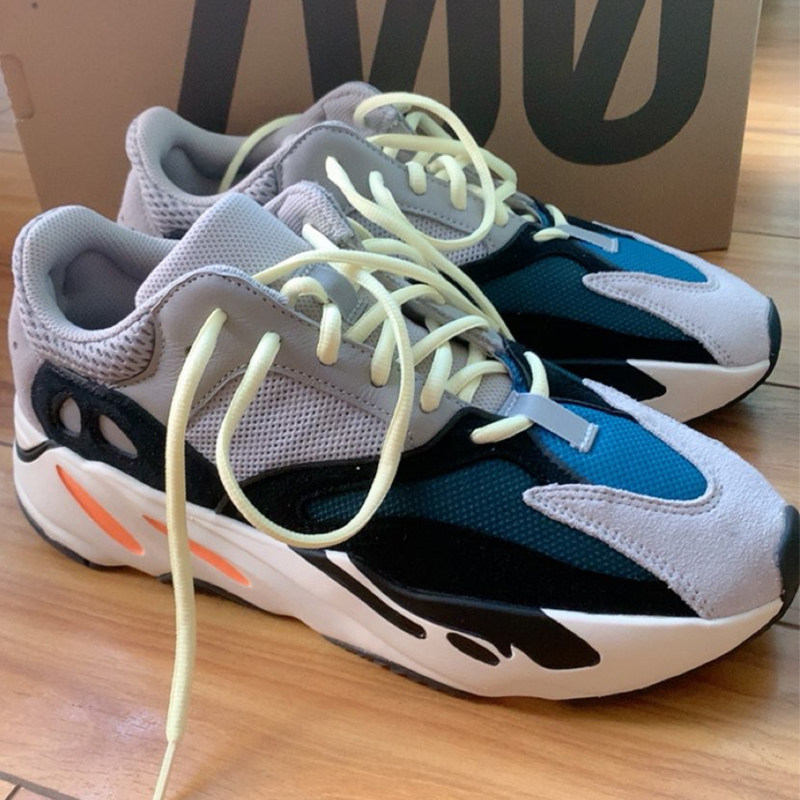 正版yeziyeezy椰子700初代灰蓝正品官网休闲老爹鞋真爆莆田男鞋