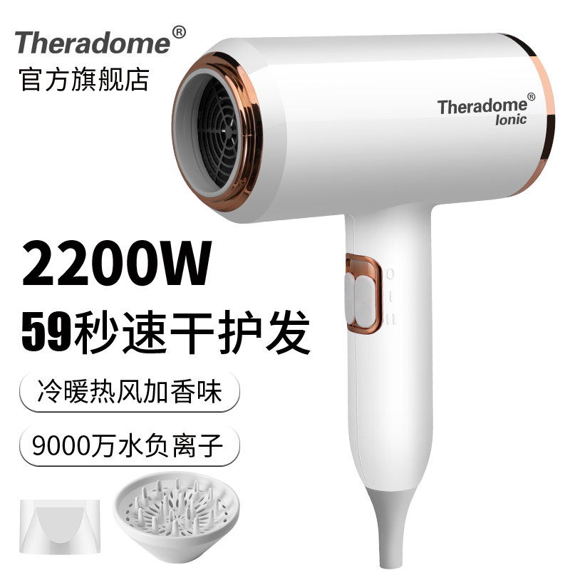 Theradome发廊吹风机家用大