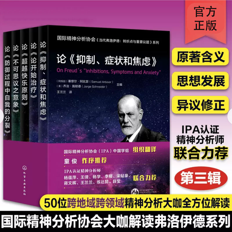 全5册 国际精神分析协会大咖解读弗