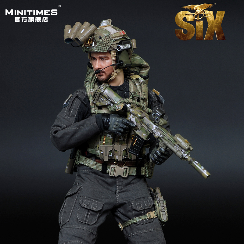 【现货】minitimes现代美军海豹六队1/6兵人m008 男礼物军事手办