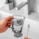 刷牙杯漱口杯情侣牙刷杯儿童洗漱杯家用透明高颜值牙缸牙具杯轻奢