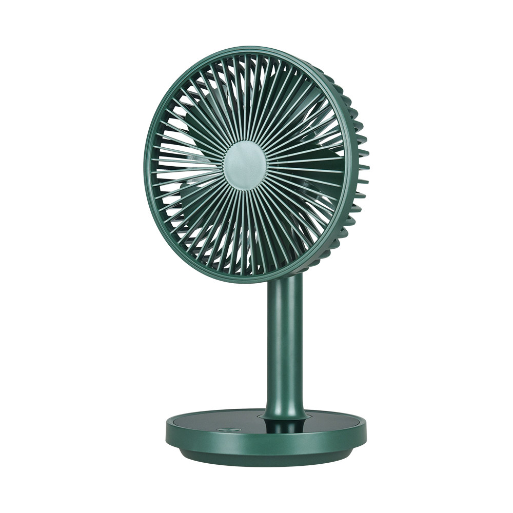 素影简约桌面风扇便携静音小台扇可拆洗五档大风力家用迷你电风扇